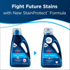 Bissell Clean + Protect Carpet Cleaning Formula 60 oz #62E52 – old and new bottle packaging comparison