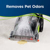 Bissell Pet Stain & Odor Upright Carpet Cleaning Formula 60 oz #99K52 – cleaner brush head and odor-removal graphic