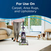 Bissell PRO Max Clean + Refresh with Febreze 48 oz #2515 – upright carpet cleaner in a living room