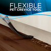 Bissell CleanView® Bagged Pet Upright Vacuum Cleaner – 20193 – flexible crevice tool cleaning baseboard