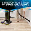 Bissell CleanView® Bagged Pet Upright Vacuum Cleaner – 20193 – onboard hose and tools