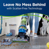 Bissell CleanView Rewind Pet Vacuum Cleaner – 2490 – floor head cleaning near pet bowls
