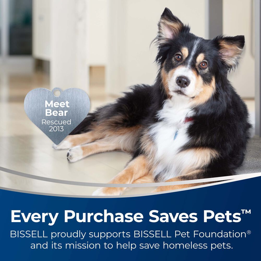 Bissell CrossWave Cordless Max Multi-Surface Wet Dry Vac #2554 – pet adoption support graphic