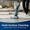 Bissell CrossWave Cordless Max Multi-Surface Wet Dry Vac #2554 – floor cleaner moving between rug and hard floor