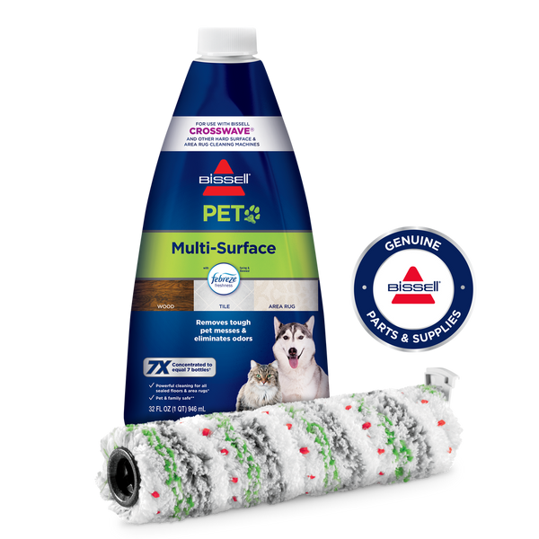 Bissell CrossWave Max PET Multi-Surface Formula & Brush Bundle #B0133