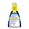 Bissell Deep Clean + Antibacterial Carpet Formula (40 oz.) #1568 – formula bottle rear label