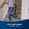 Bissell Featherweight PowerBrush Vacuum – 2773A – vacuum carried upstairs