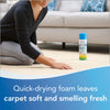 Bissell Febreze Gain Original Heavy Traffic Carpet Foam (4-Pack) #14399 – person touching treated carpet