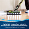 Bissell ICONPET TURBO EDGE Cordless Stick Vacuum – 3177A – illuminated floor head close-up