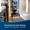 Bissell MultiClean Allergen Lift-Off Pet Slim Vacuum Cleaner – 31259 – illuminated floor head cleaning narrow space