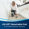 Bissell MultiClean Allergen Lift-Off Pet – 2998 – detachable canister used on stairs