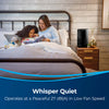 Bissell MYair Pro Air Purifier - Black #3139B – purifier on bedside table
