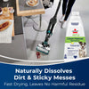 Bissell PET Clean + Natural Multi-Surface Formula (32 oz) #3123 – floor-cleaning demonstration graphic