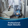 Bissell Little Green Pet Pro Exclusive Bundle #3429 – portable cleaner treating car upholstery