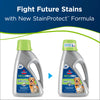 Bissell PET PRO OXY Urine Eliminator Formula 48 oz #1990 – old and new bottle packaging comparison