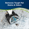 Bissell PET PRO OXY Urine Eliminator with Febreze 48 oz #2216 – hand tool extracting pet stains from carpet