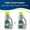 Bissell PET PRO OXY Urine Eliminator with Febreze 48 oz #2216 – old and new bottle packaging comparison