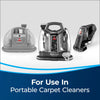 Bissell PET PRO OXY Spot & Stain Formula for Portable Carpet Cleaners #2034 – compatible portable carpet cleaners graphic