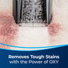 Bissell PET PRO OXY Spot & Stain Formula for Portable Carpet Cleaners #2034 – stain extraction close-up