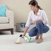 Bissell Enzyme Action Plus Pet Stain & Odor Eliminator 32 oz #19361 – person spraying carpet stain