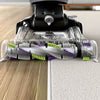Bissell PowerGroom Swivel Pet Vacuum Cleaner – 22528 – brush-roll close-up and cleaning graphic