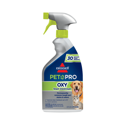 Bissell PET PRO OXY Stain Destroyer for Carpet and Upholstery #1773 available at Ace Vacuums