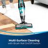 Bissell ReadyClean Cordless 10.8V Stick Vacuum-3190A – floor head moving from hard flooring to rug