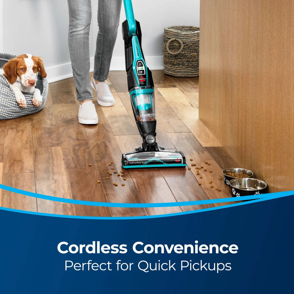 Bissell ReadyClean® Cordless 10.8V Stick Vacuum - 3190 – stick vacuum cleaning hard flooring