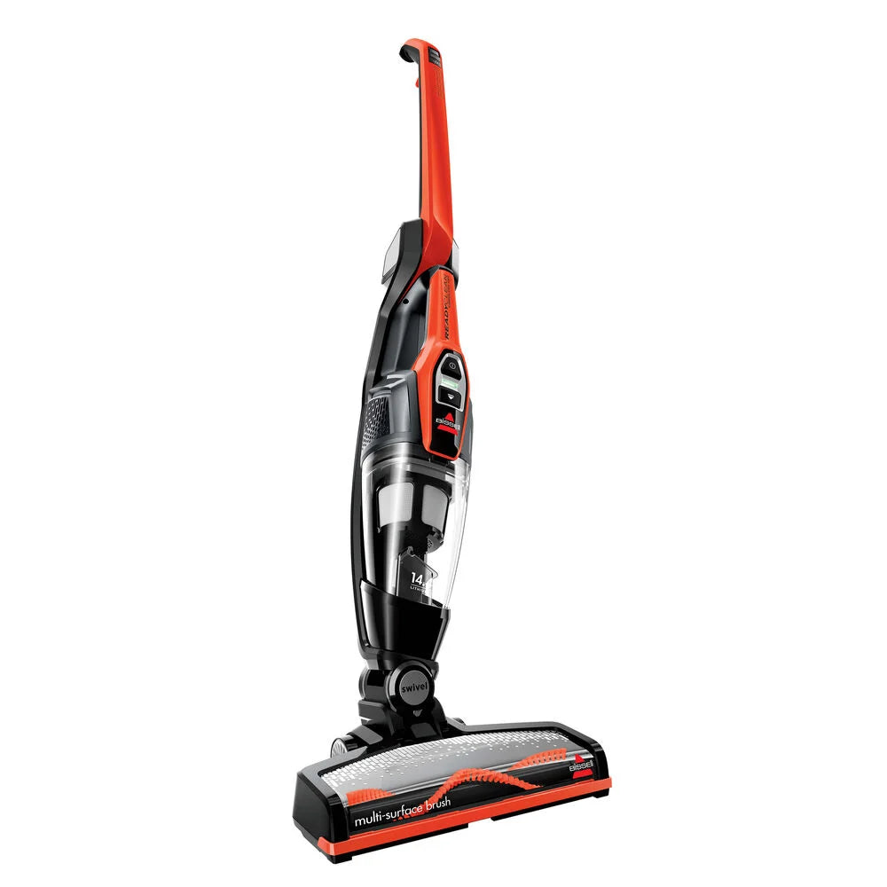 Bissell ReadyClean Cordless XRT 14.4V Stick Vacuum – 31921 – stick vacuum angled front view