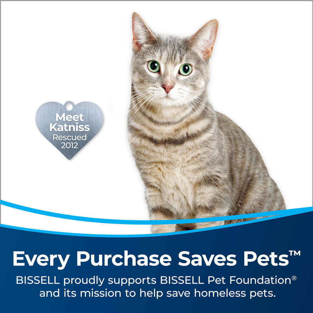 Bissell ReadyClean Cordless XRT 14.4V Stick Vacuum – 31921 – pet adoption support graphic