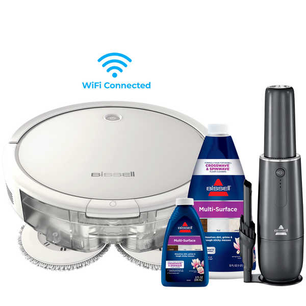 Bissell SpinWave Robot Bundle Including Hand Vac – 2859Z