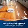 Bissell SpinWave Wet and Dry Robotic Vacuum Exclusive Bundle - 2859J – robot navigation path illustration