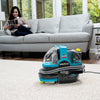 Bissell SpotBot Spot and Stain Portable Carpet Cleaner #2117 – automatic cleaner used beside sofa