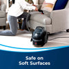Bissell SpotClean Pro Portable Carpet Cleaner #3624 – portable cleaner treating chair upholstery