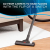 Bissell Zing® Bagged Canister Vacuum Cleaner - 2154A – floor head at carpet and hard-floor transition