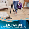 Bissell Zing® Bagged Canister Vacuum Cleaner - 2154A – canister vacuum carried while cleaning floor