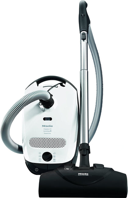 Miele Classic C1 Cat & Dog Vacuum cleaner. The Miele Classic C1 Cat & Dog is designed specifically for pet owners. The SEB228 Electro+ Electro brush is designed to clean all carpeting types and extract pet hair from your carpeting