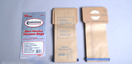 PRO TEAM PAPER BAGS 1500,1500XP,PULLMAN UV3,10PKECC#138