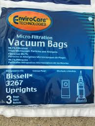 Bissell vacuum Bag  Bissell 3863, 6221 Upright Replacement Vacuum Bag Captures Mites Pollen Household Dust And Other Particles.