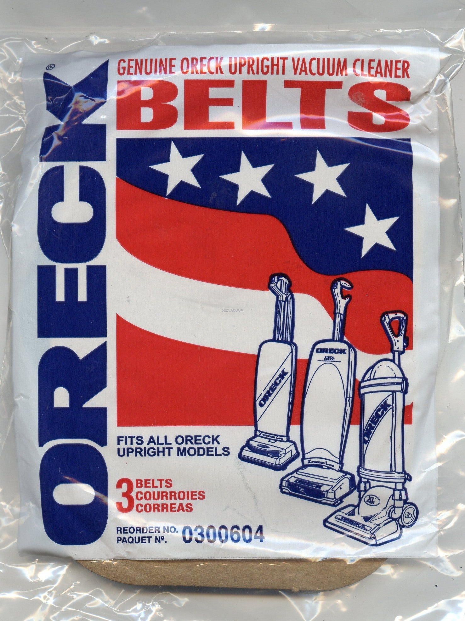 Genuine Oreck XL Upright Vacuum Replacement Belts