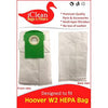 HOOVER W2 HEPA Bag - 30 Bags By iClean Vacuums available at Ace Vacuums