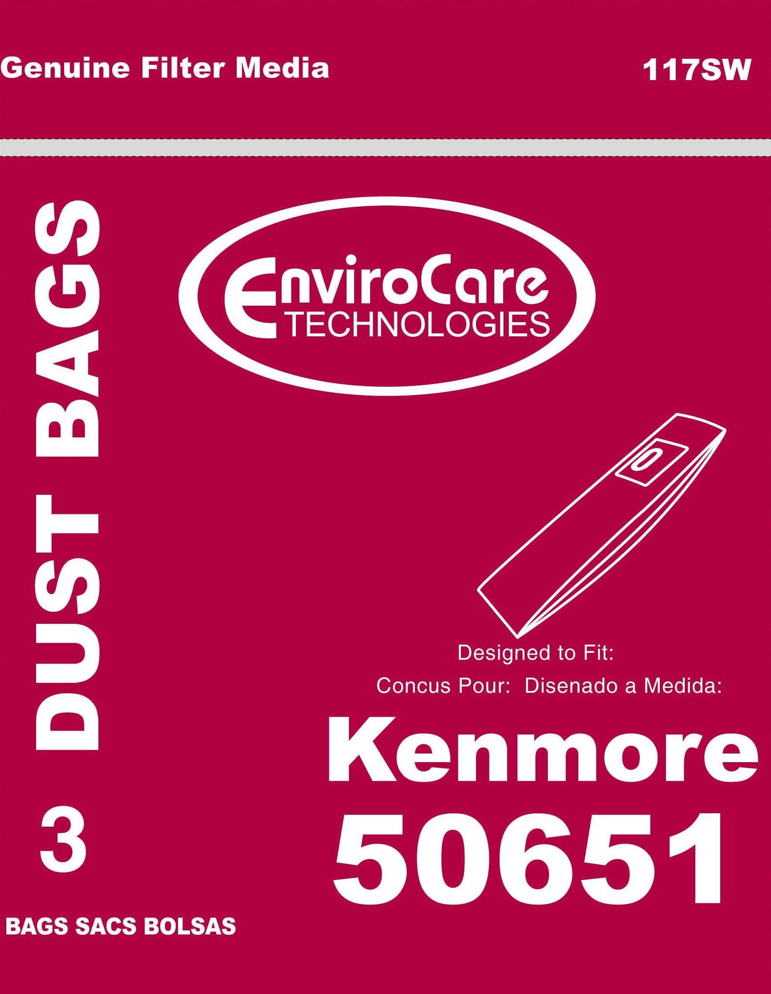Kenmore 50651 bags