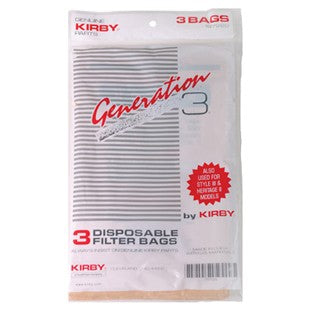 Kirby G3 Vacuum Bags 3pk – Genuine Replacement Bags