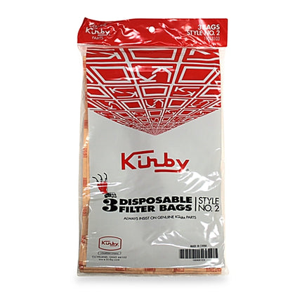 Kirby Style No 2 Vacuum Bags (3pk)