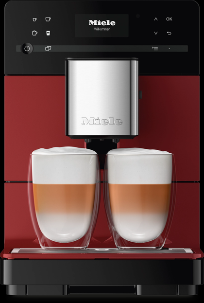 Miele CM 5310 Silence Tayberry Red Coffee Machine #11648140 available at Ace Vacuums