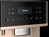 Miele CM 6360 MilkPerfection Black Coffee Machine #11648200 – coffee machine display and controls close-up