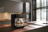 Miele CM 6360 MilkPerfection Black Coffee Machine #11648200 – coffee machine on kitchen countertop