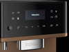 Miele CM 6360 MilkPerfection Bronze Coffee Machine #11648400 – coffee machine display and controls close-up