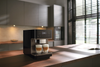 Miele CM 6360 MilkPerfection Bronze Coffee Machine #11648400 – coffee machine on kitchen countertop
