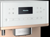 Miele CM 6360 MilkPerfection White Coffee Machine #11648190 – coffee machine display and controls close-up